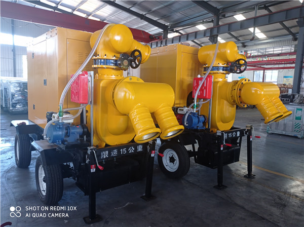 1000立方自吸泵配套玉柴水泵機組